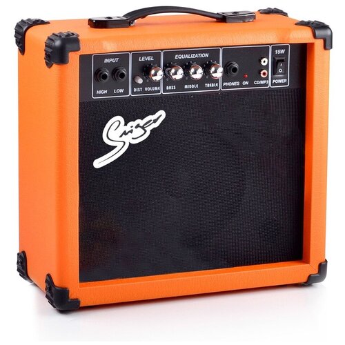 Комбоусилитель для электрогитары, комбик, 15 Вт, гитарный усилитель