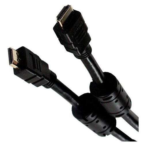 Кабель Aopen HDMI - HDMI (ACG511D), 10 м, черный кабель aopen hdmi hdmi acg511d 20 м черный