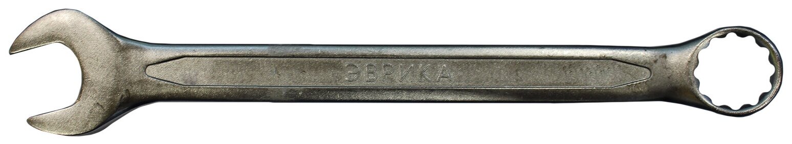Ключ комбинированный 19 мм (Chrome vanadium) PRO эврика