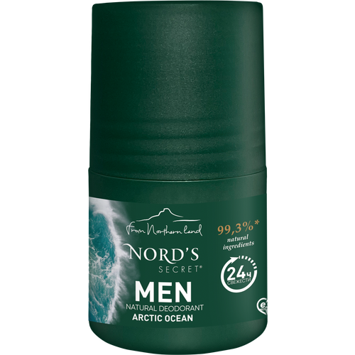 NORD’S SECRET Натуральный Дезодорант для мужчин «северный океан», 50 мл