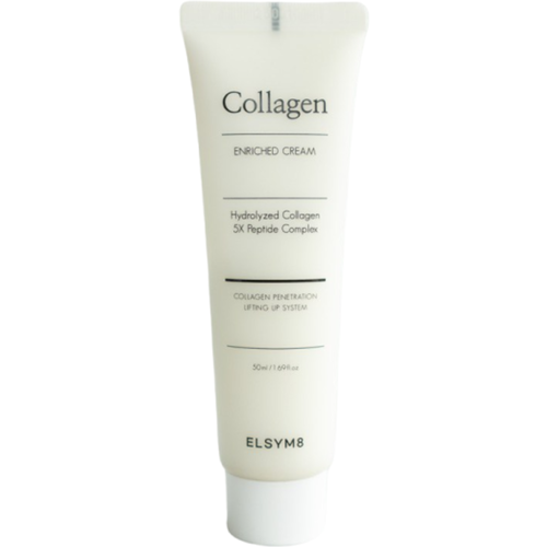 ELSYM8 Лифтинг-крем восстанавливающий - Collagen + enriched cream, 50мл