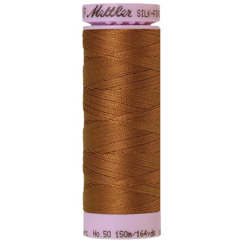 Нить для машинного квилтинга SILK-FINISH COTTON 50, 150 м 100% хлопок 0900 Light Cocoa ( 9105-0900 )