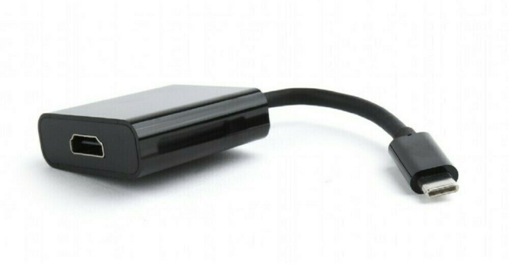 Переходник HDMI-USBType-C, Gembird/Cablexpert, 0.15m (A-CM-HDMIF-01)