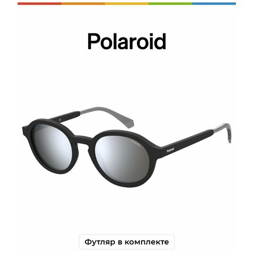 Солнцезащитные очки Polaroid, черный солнцезащитные очки polaroid прямоугольные зеркальные поляризационные градиентные с защитой от уф для женщин черепаховый