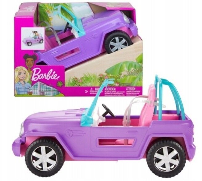Джип Barbie, фиолетовый (GMT46) - фото №10