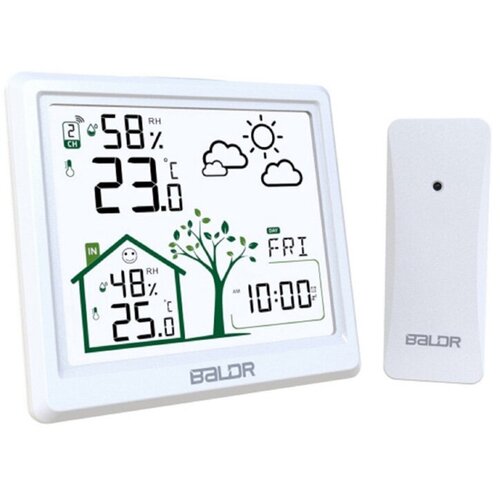 Погодная станция Baldr B0389WST2H2-WHITE 361100₽