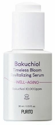 Purito Омолаживающая сыворотка с бакучиолом Bakuchiol Timeless Bloom Revitalizing Serum