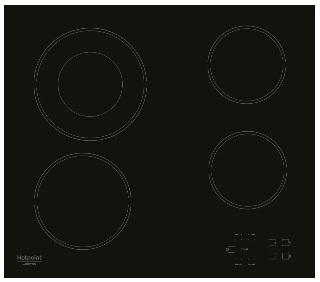 Варочная поверхность Hotpoint-Ariston HR 622 C черный