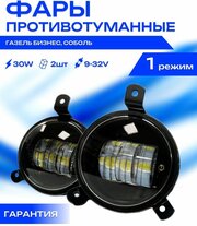 Противотуманные фары светодиодные CarStore52 для Газель бизнес, Соболь