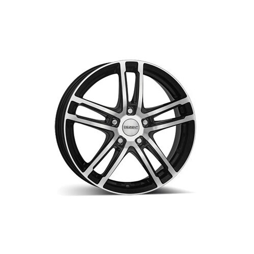 Dezent TZ dark 17 / 7.5J PCD 5x112.00 ET 36.00 ЦО 66.60 Литой / Черный глянцевый с полированной лицевой поверхностью