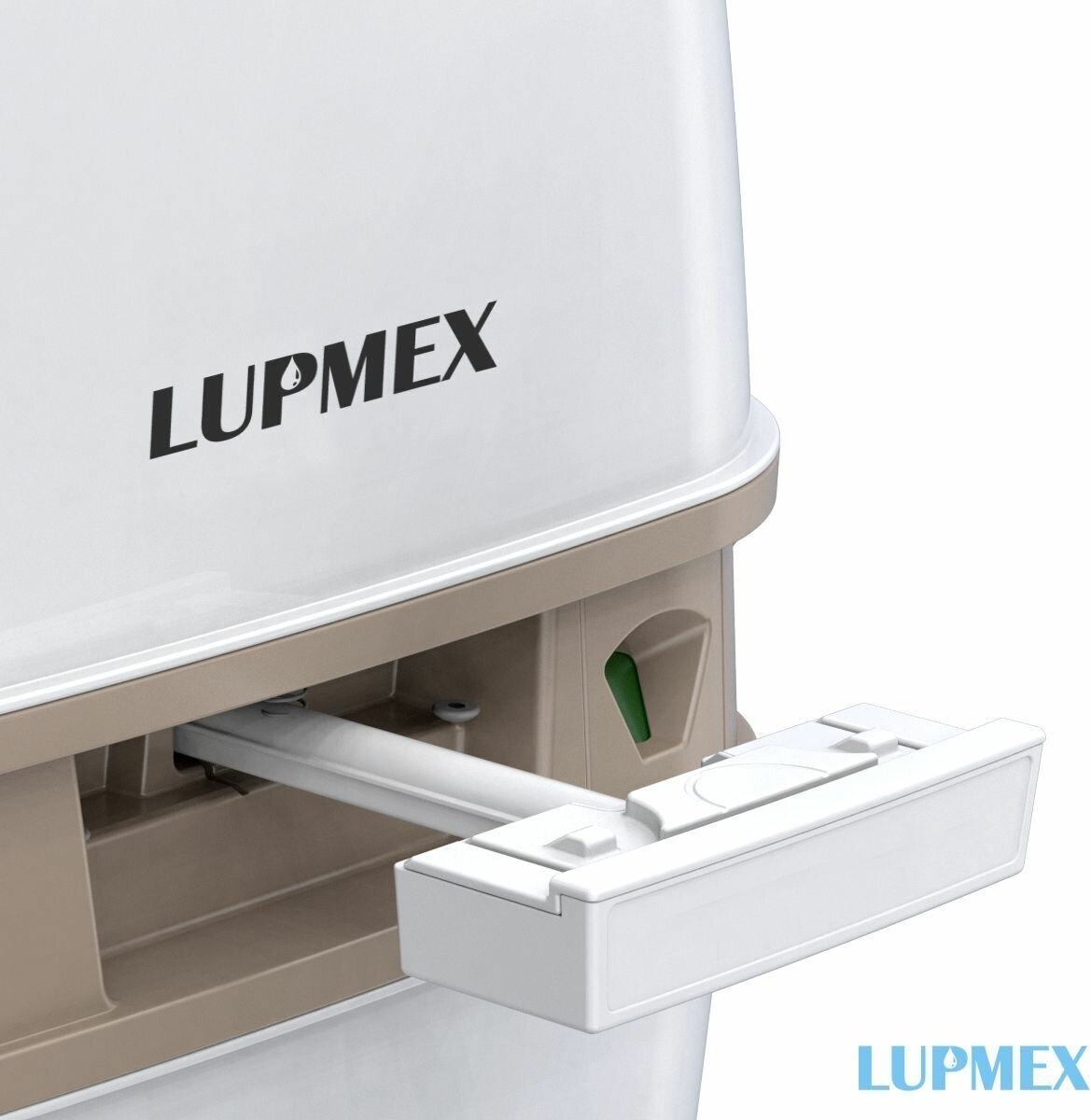 Биотуалет для дачи и дома LUPMEX 79122 с индикатором, био туалет походный, переносной, жидкостной - фотография № 5