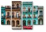 Модульная картина Красочные здания на Пасео-дель-Прадо140x105