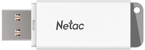 Флешка Netac U185 32 ГБ, 1 шт., белая - фото №14