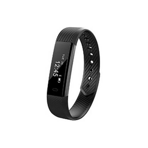 Lime 115 Black Шагомер Подсчет калорий Часы Будильник Черный ремешок 250000₽