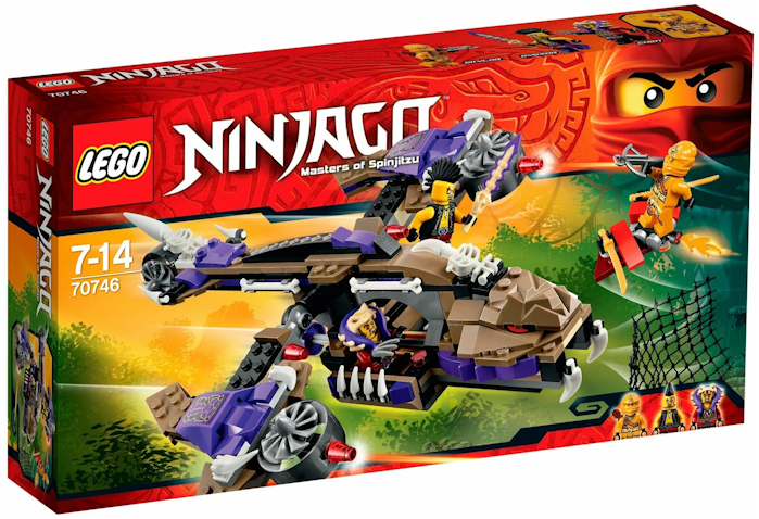 Конструктор LEGO Ninjago 70746 Вертолетная атака Анакондраев