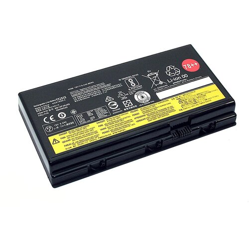 Аккумулятор 01AV451 для ноутбука Lenovo ThinkPad P70 15V 6400mAh черный аккумулятор для lenovo thinkpad p70 p71 15v 6100mah 78 org p n 01av451 sb10f46468