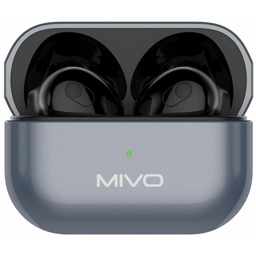 Беспроводные наушники MIVO MT-13 Bluetooth 5.3 с микрофоном / IOS / Android / Siri синие