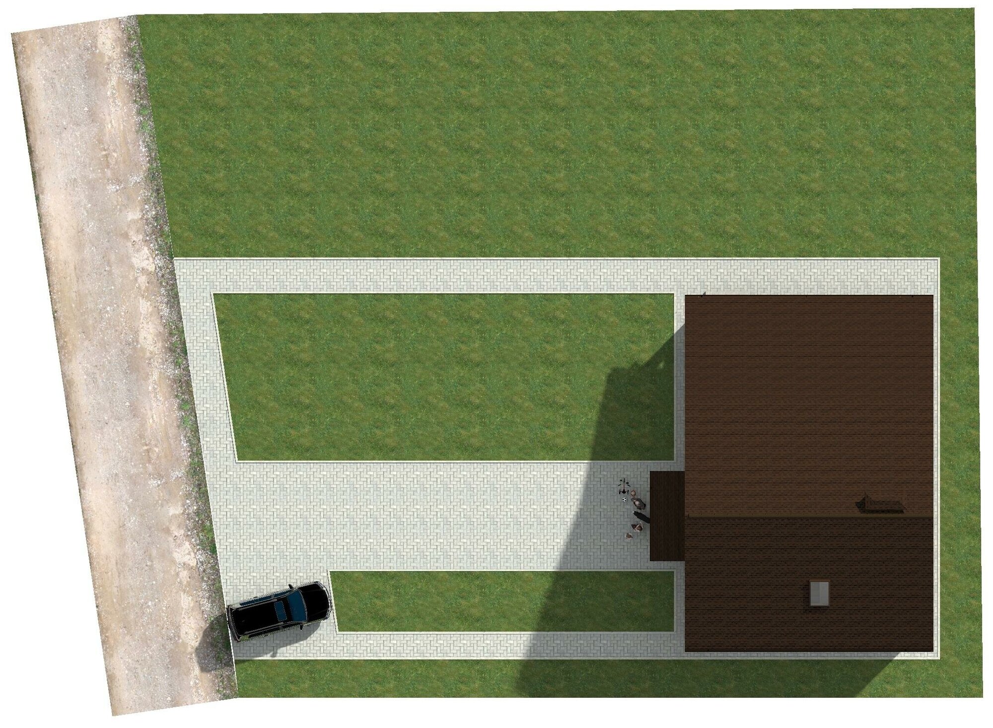 Готовый проект двухэтажного дома без гаража из газобетонного блока с облицовкой из керамического кирпича площадью 175,3 кв.м - фотография № 6