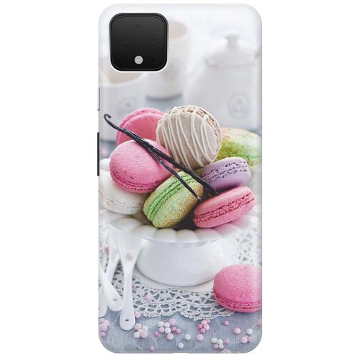 фото Cиликоновый чехол на google pixel 4 / гугл пиксель 4 с принтом "из парижа" gosso