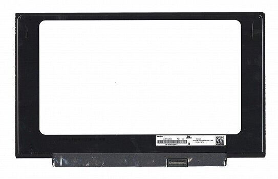 Матрица 14.0", 1920x1080, LED, 30 pins EDP, SLIM, без креплений, Матовая, IPS, P/N: N140HCA-EAC, NV1