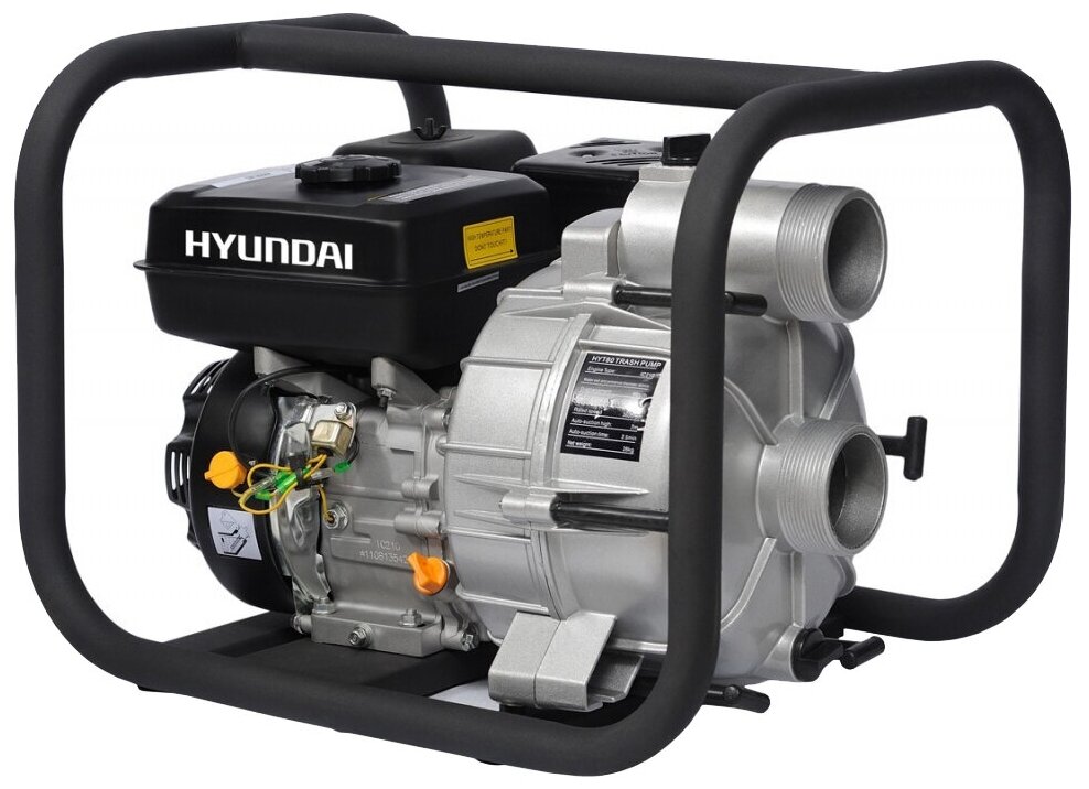 фото Мотопомпа HYUNDAI HYT 80 7 л.с. 917 л/мин