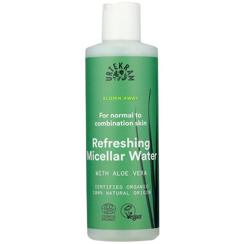 Мицеллярная вода для нормальной и комбинированной кожи Дикий лемонграсс, Urtekram, 250 мл