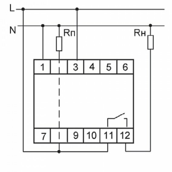 Реле контроля тока F&F PR-615