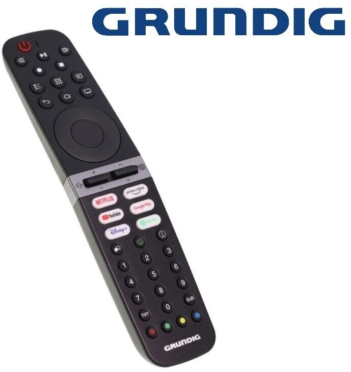 Оригинальный пульт ДУ Grundig VS3187R для SMART телевизоров с кнопками Netflix, YouTube