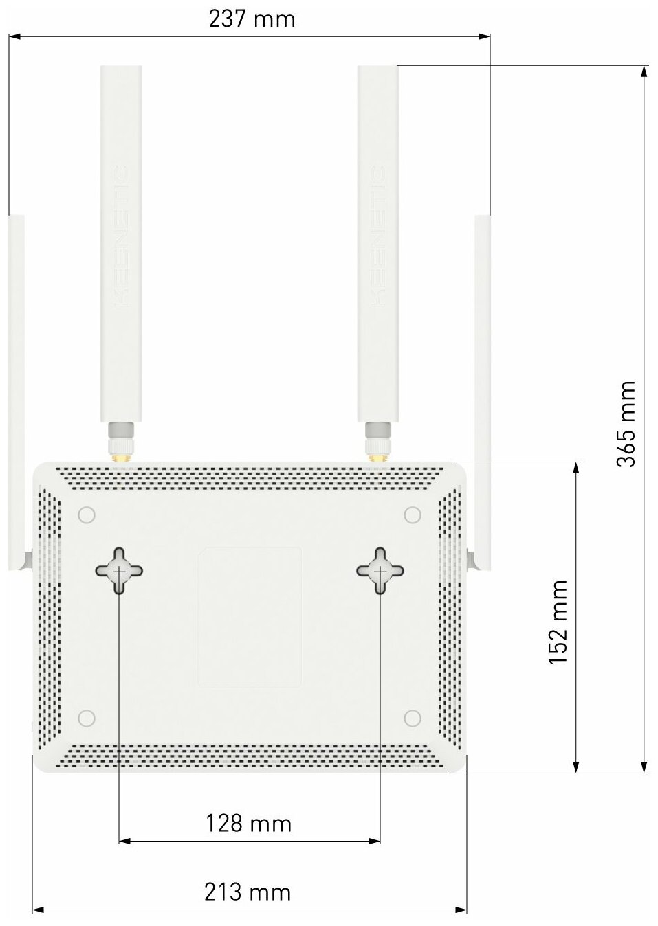 Интернет-центр Keenetic KN-2910 гигабитный с модемом 4G, Mesh Wi-Fi 5 AС1200, 4-портовым Smart-коммутатором и многофункциональным портом US - фото №12
