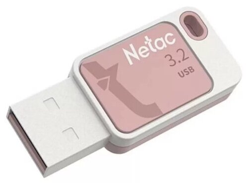 USB флешка Netac UA31 256Gb white/pink USB 3.2 (NT03UA31N-256G-32PK)