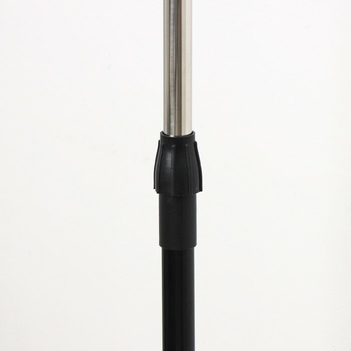 Вешалка напольная для одежды телескопическая Доляна, 1 перекладина 80×43×90(160) см, окрашенный металл, цвет чёрный