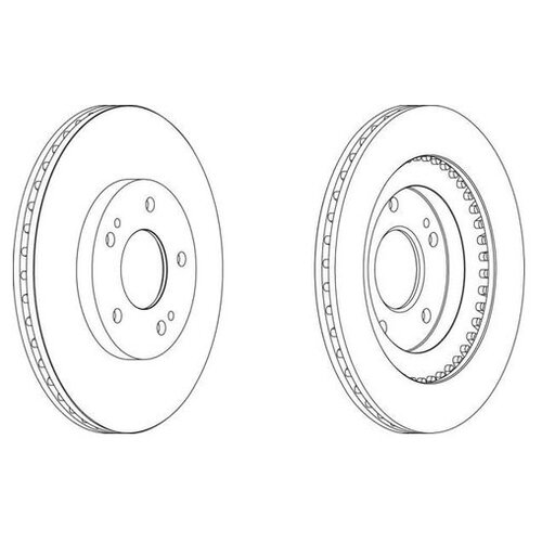 фото Тормозной диск ferodo ddf1399 для mitsubishi pajero pinin