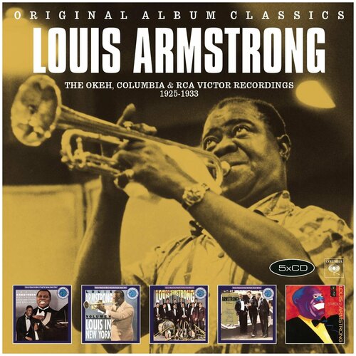Компакт-диск WARNER MUSIC Louis Armstrong - Original Album Classics: The Okeh, Columbia & RCA Victor Recordings 1925-1933 (5CD)