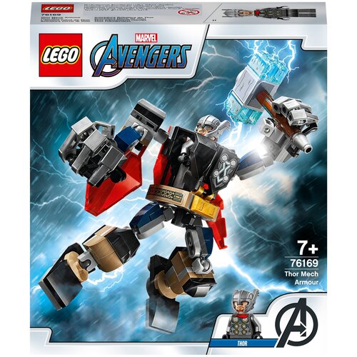 Конструктор LEGO Marvel Avengers Movie 4 76169 Тор: робот, 139 дет. конструктор lego marvel avengers movie 4 76193 корабль стражей 1901 дет