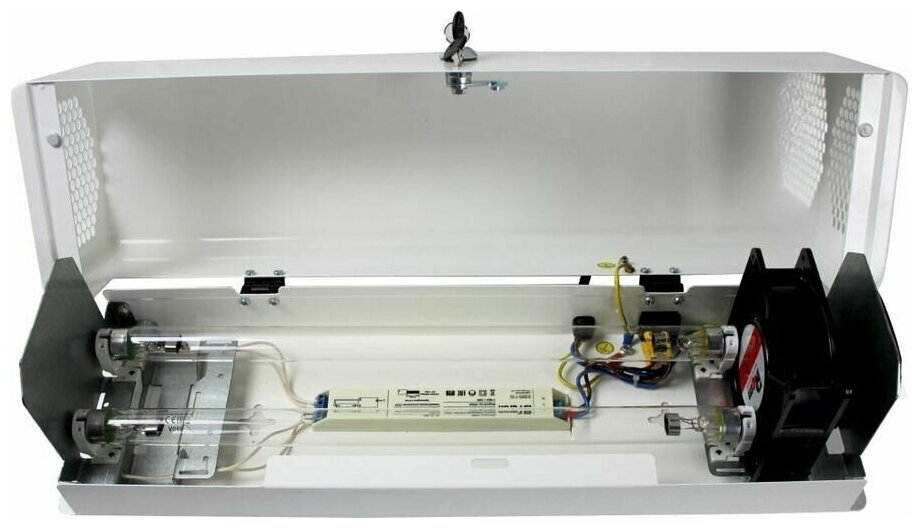 Рециркулятор бактерицидный настенный ЗУБР R-ZUBR-2x15 - фотография № 4