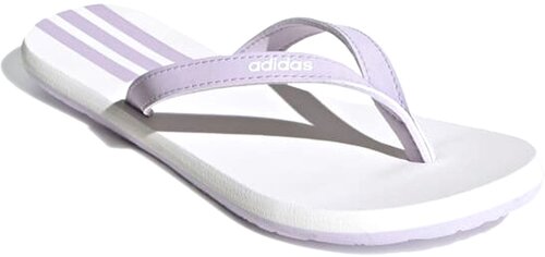 Шлепанцы  adidas EEZAY FLIP FLOP, размер 4 UK, фиолетовый, белый