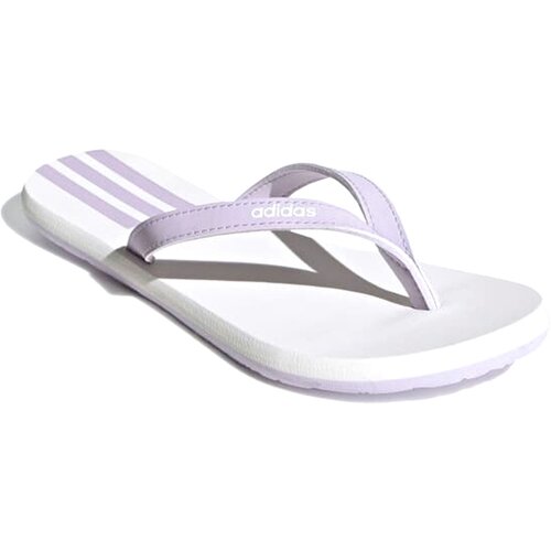 Шлепанцы adidas EEZAY FLIP FLOP, размер 4 UK, фиолетовый, белый