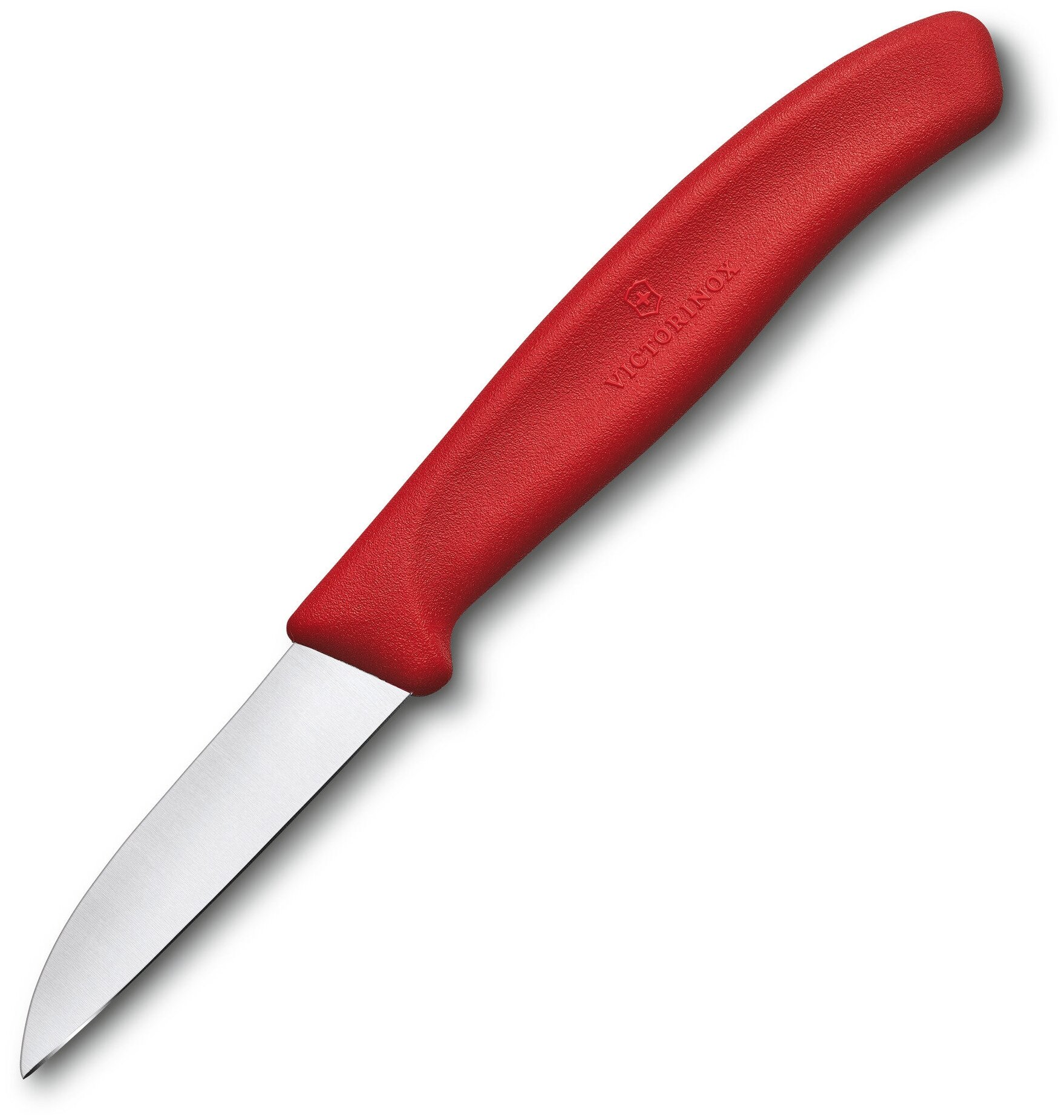 Нож для овощей и фруктов VICTORINOX Swiss Classic с прямым лезвием 6 см, красный 6.7301 - фотография № 2