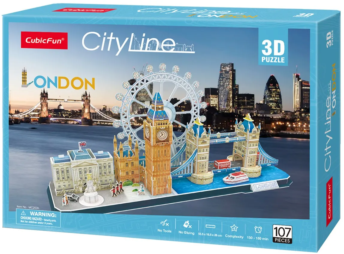 3D пазлы Лондон CityLine