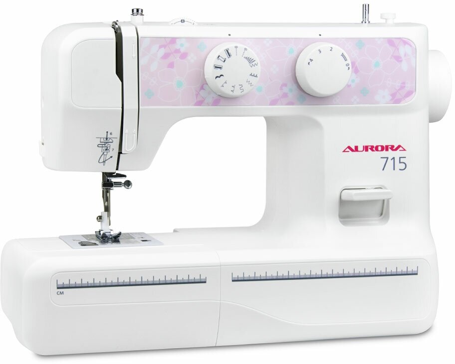 Швейная машина Aurora 715 / горизонтальный челнок / 60 Вт / для всех типов тканей