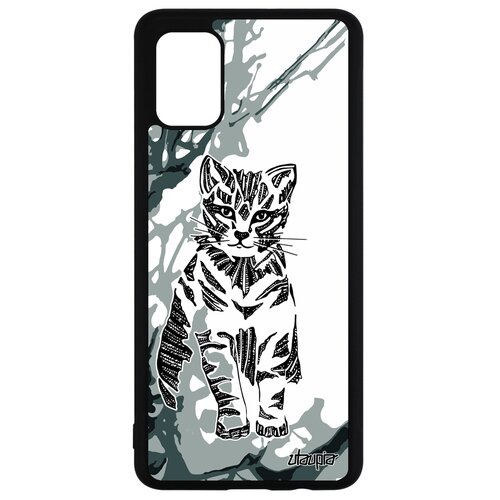 фото Чехол для телефона galaxy a51, "кот" тигристый cat utaupia