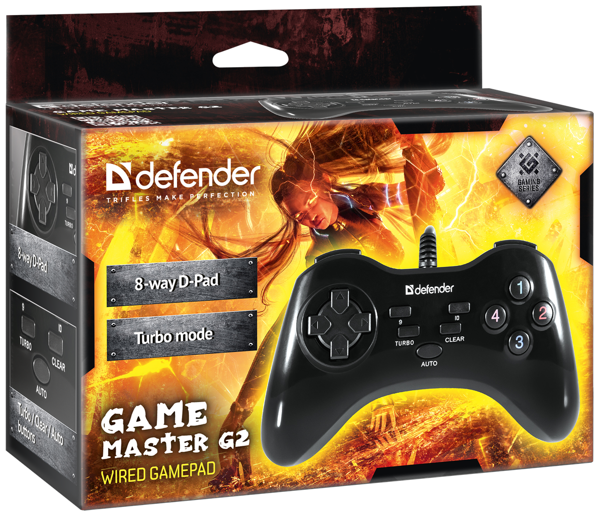 Геймпад Defender Game Master G2 USB (64258)