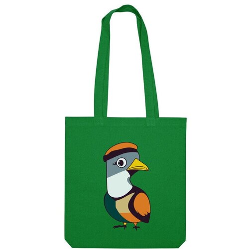 фото Сумка шоппер us basic, зеленый