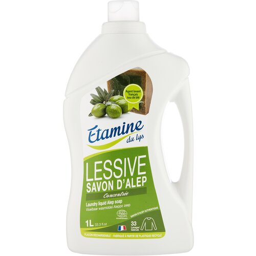 Жидкость для стирки ETAMINE DU LYS для цветных тканей с алеппским мылом, 1 л, бутылка