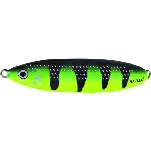 блесна для рыбалки колеблющаяся rapala minnow spoon 8см 22гр bsh незацепляйка Незацепляйка Rapala RMS08-FYGT