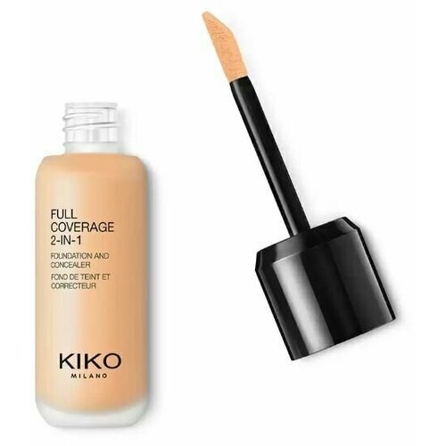 KIKO MILANO Тональное средство-корректор Full Coverage 2-in-1 Foundation & Concealer (15 Warm Beige)