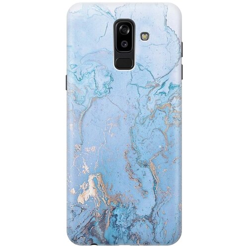RE: PAЧехол - накладка ArtColor для Samsung Galaxy J8 (2018) с принтом Голубой мрамор re paчехол накладка artcolor для samsung galaxy j8 2018 с принтом розовые цвета