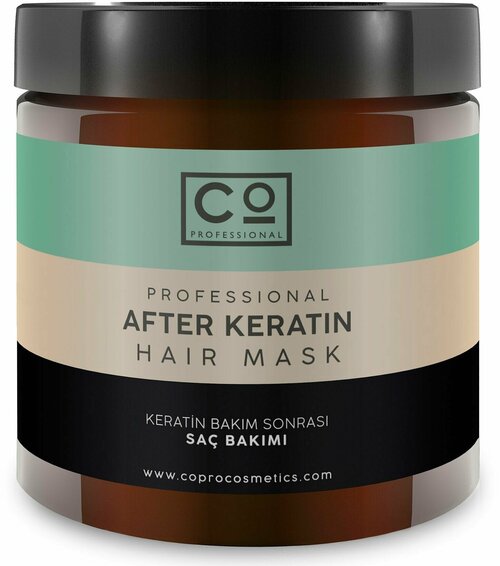 Маска для волос после кератинового ухода CO PROFESSIONAL After Keratin Hair Mask, 500 мл