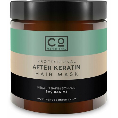 CO PROFESSIONAL маска для волос после кератинового ухода After Keratin Hair Mask, 500 мл