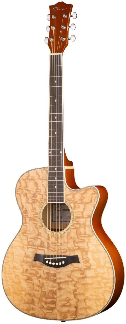 F565C-N Акустическая гитара, с вырезом, Caraya
